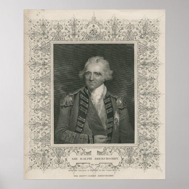 Póster Sir Ralph Abercromby (Frente)