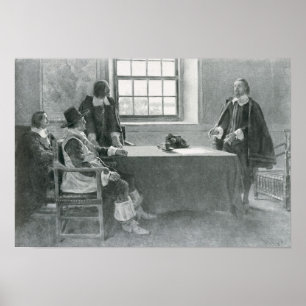 Póster Sir William Berkeley Surrendering