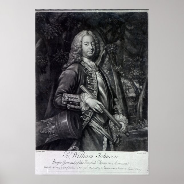 Póster Sir William Johnson (Frente)