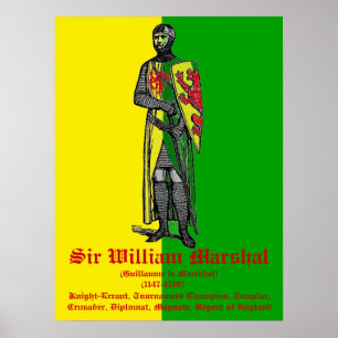 Póster Sir William Marshal Poster