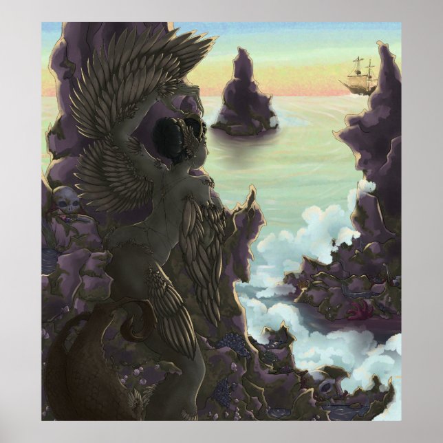 Póster Siren Stones (Frente)