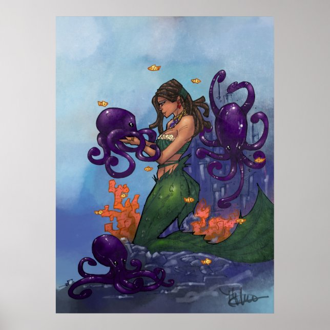 Póster sirena (Frente)