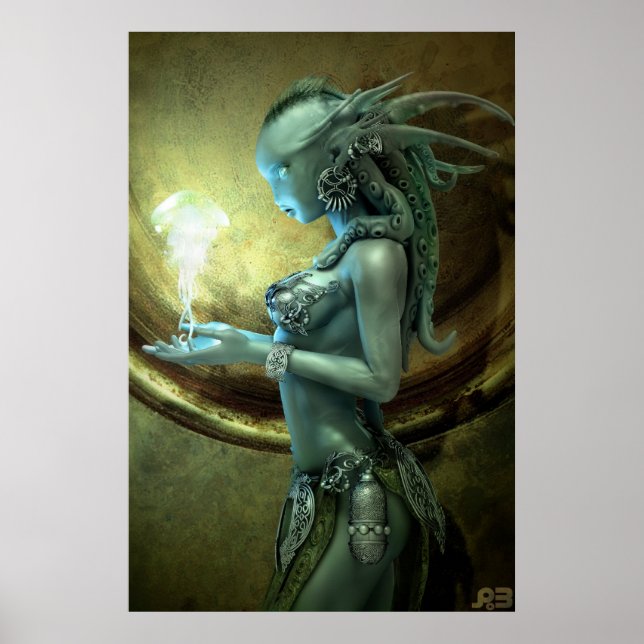 Póster sirena (Frente)