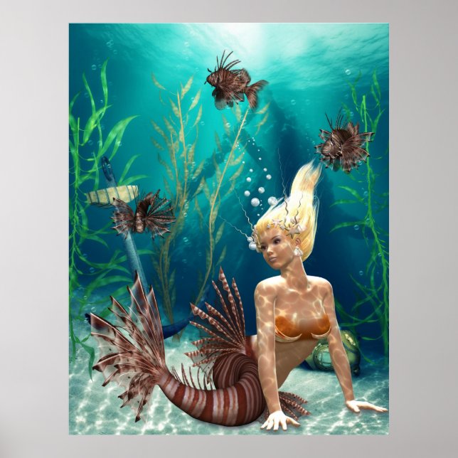 Póster sirena (Frente)
