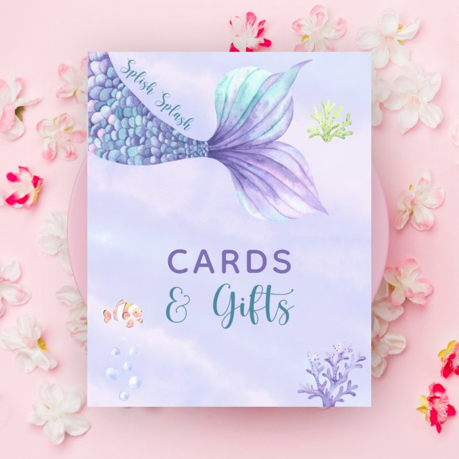 Póster Sirena bajo las naipes y los regalos (Subido por el creador)