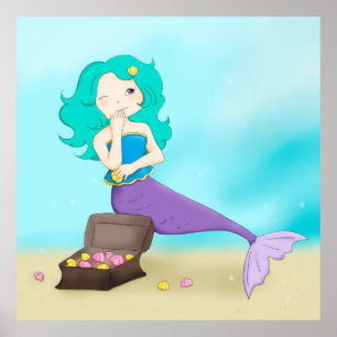 Póster Sirena Cuta