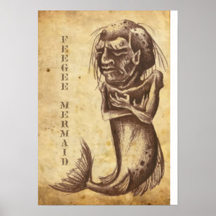 Póster Sirena de Feegee