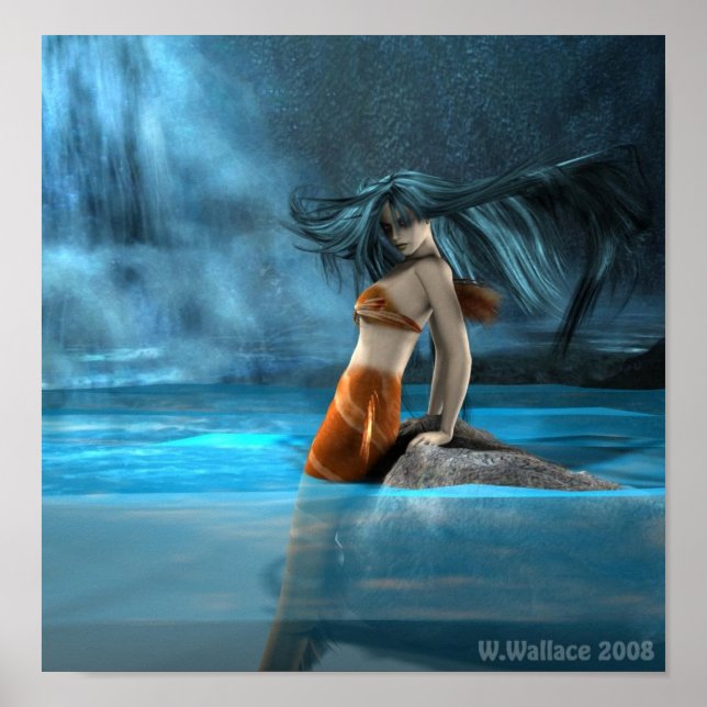 Póster Sirena de Wallace (Frente)