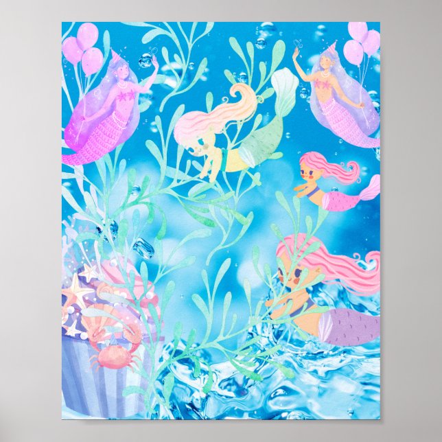 Póster sirena diferente (Frente)