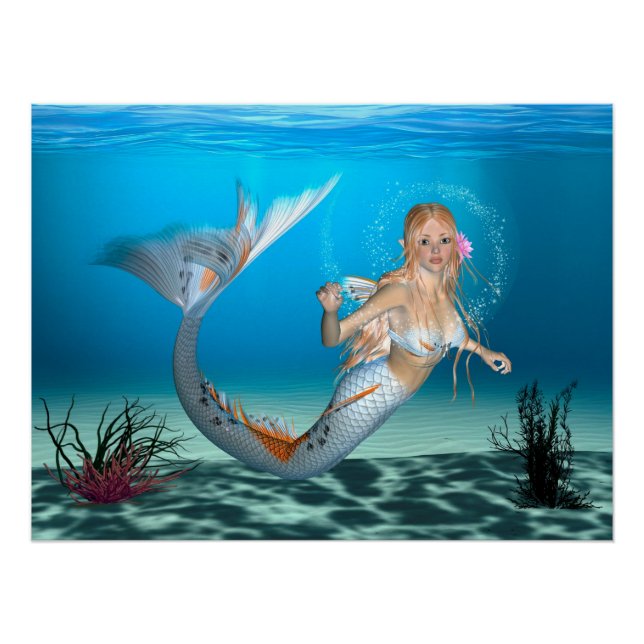 Póster Sirena Encantadora (Anverso)