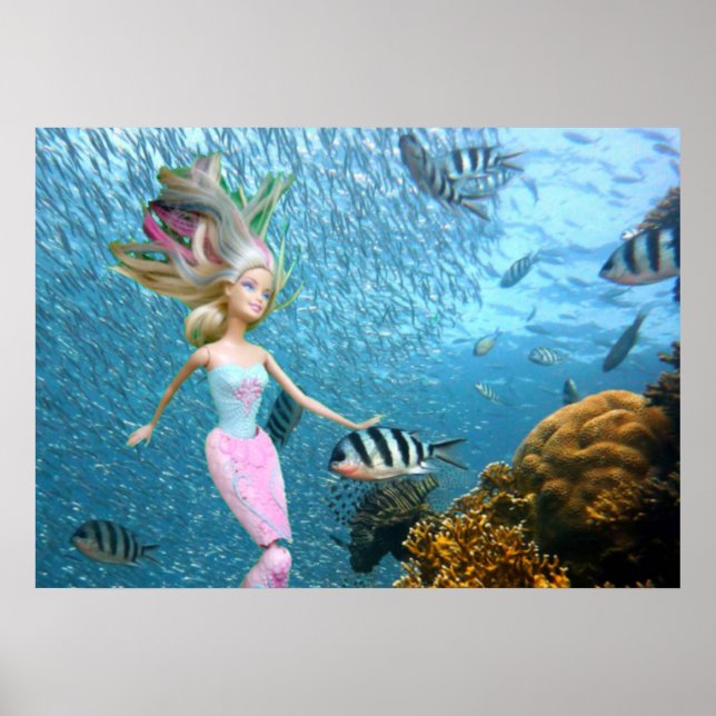 Póster Sirena Famosa (Frente)