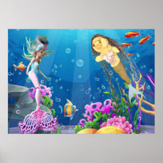 Póster Sirena Famosa