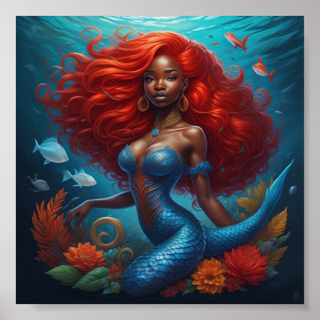 Póster Sirena negra (Frente)