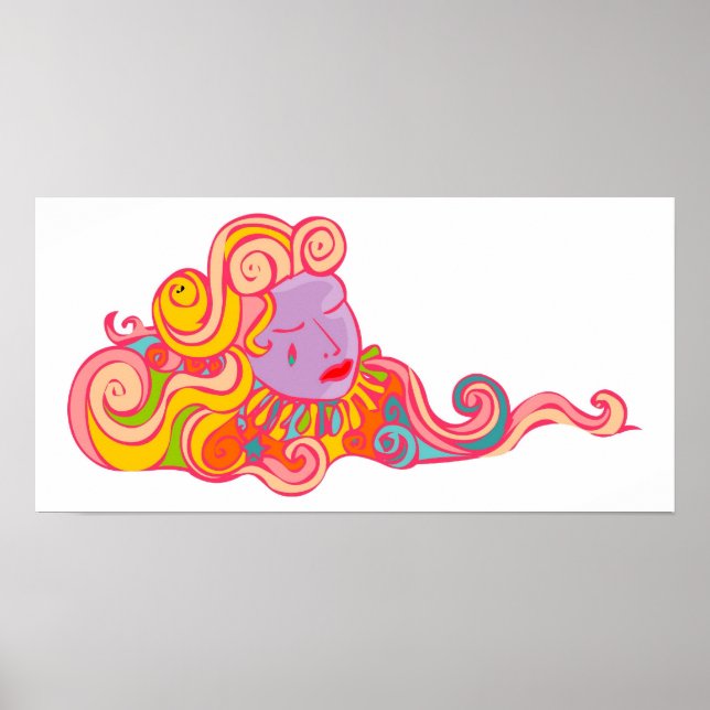 Póster Sirena - Personalizada (Frente)