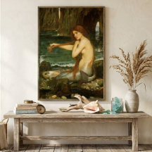 Sirena por John William Waterhouse