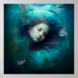 Póster sirena poster