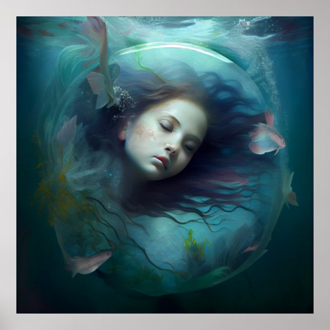 Póster sirena poster (Frente)