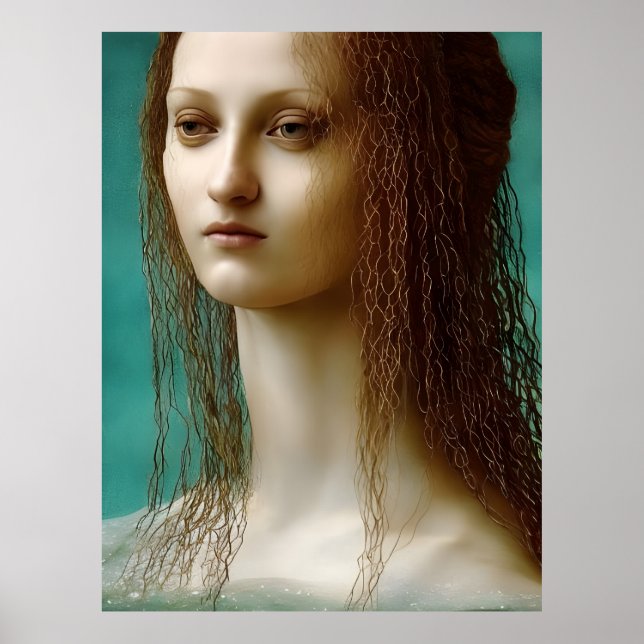 Póster Sirena renacentista (Frente)