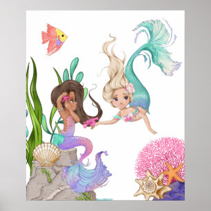 Póster Sirenas Amistosas
