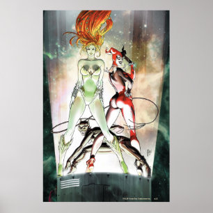 Póster Sirenas de la ciudad de Gotham Cv1