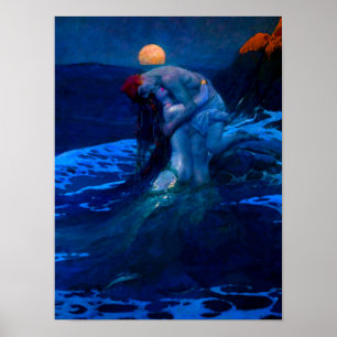 Póster Sirenita En La Luna 2 Poster