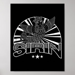 Póster Sirin Mitológico Eslavo Paganismo Nórdico Antiguo