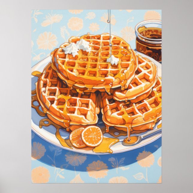 Póster Sirupe dorado (Frente)