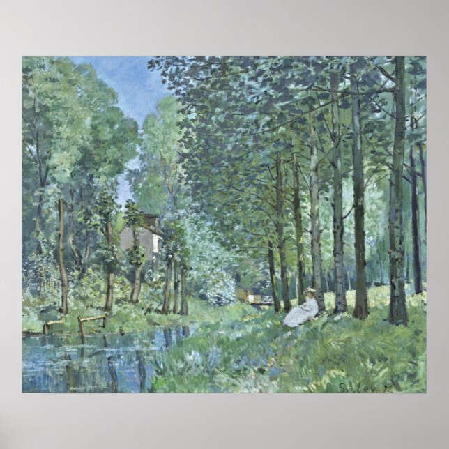 Póster Sisley Edge of Wood, Poster (Frente)