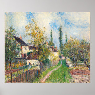 Póster Sisley - Un Camino En Les Sablons