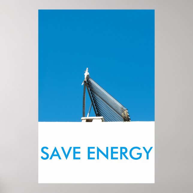 Póster Sistema celular solar (Frente)