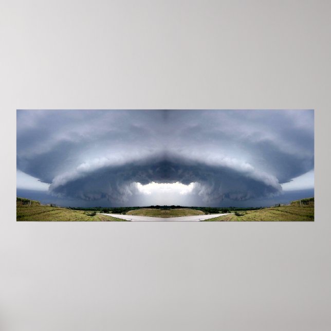 Póster Sistema de huracanes.08 (Frente)