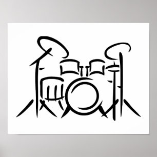 Póster Sistema del tambor