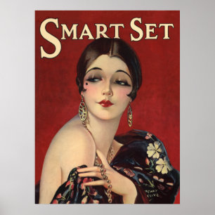 Póster sistema elegante