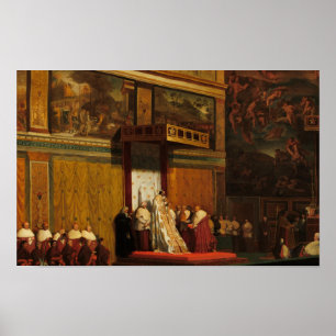 Póster sistine chapel