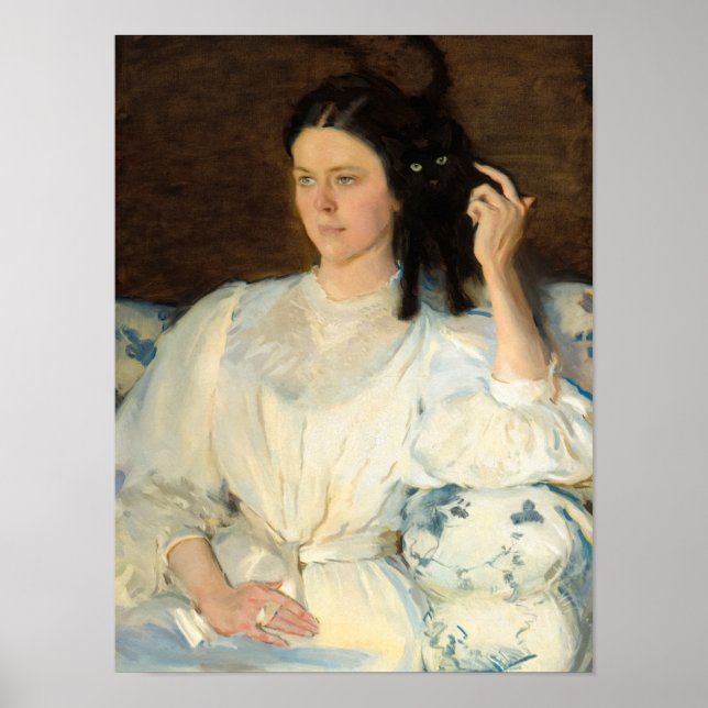 Póster Sita and Sarita by Cecilia Beaux (Frente)