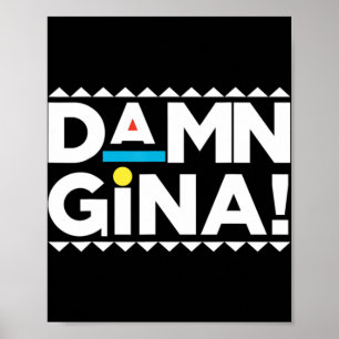 Póster Sitcom Urban 90s Martin Afro TV Show