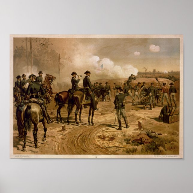Póster Sitio de Atlanta (Frente)