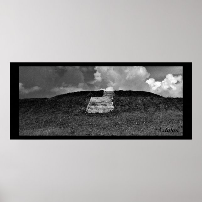 Póster Sitio de Aztalan (Frente)