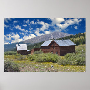 Póster Sitio de la Estación de Ferrocarril Boreas, Colora