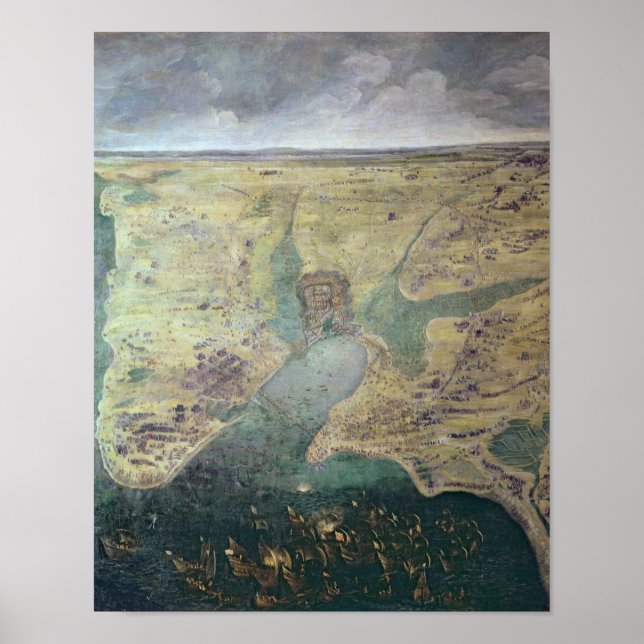 Póster Sitio de La Rochelle (Frente)