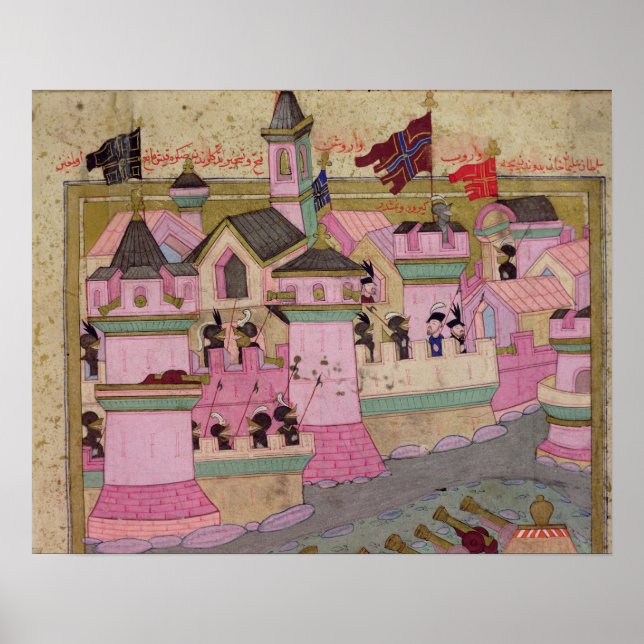 Póster Sitio de Viena por Suleyman I the Magnificent (Frente)