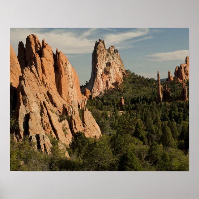 Póster Sitio Histórico Jardín de los Dioses (Frente)