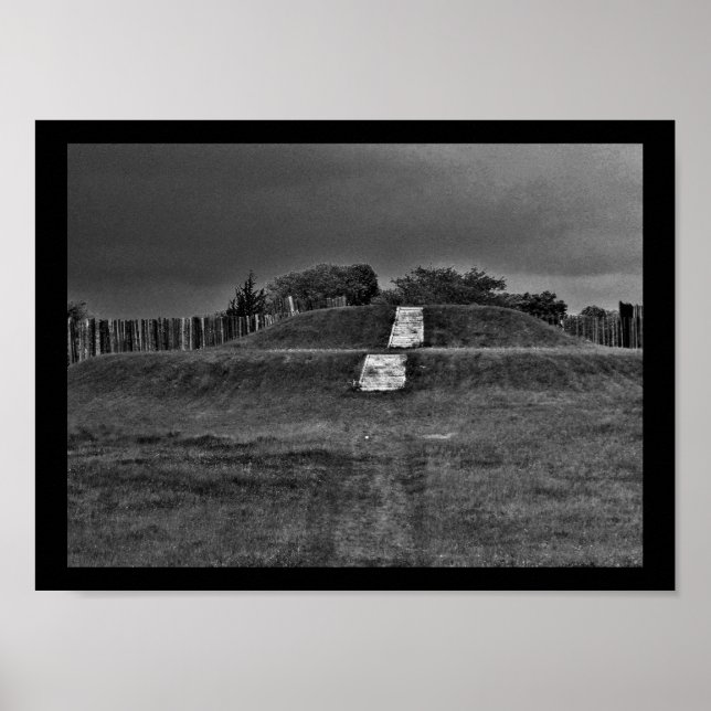 Póster Sitio nativo americano (Frente)