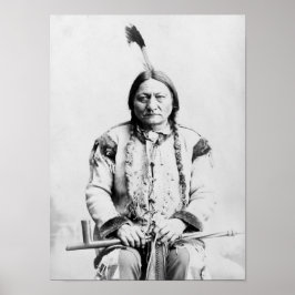 Póster Sitting Bull