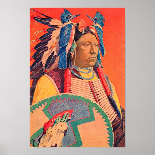 Póster Sitting Bull (Frente)