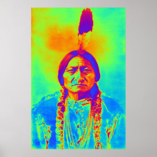 Póster Sitting Bull