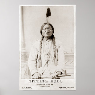 Póster Sitting Bull Poster