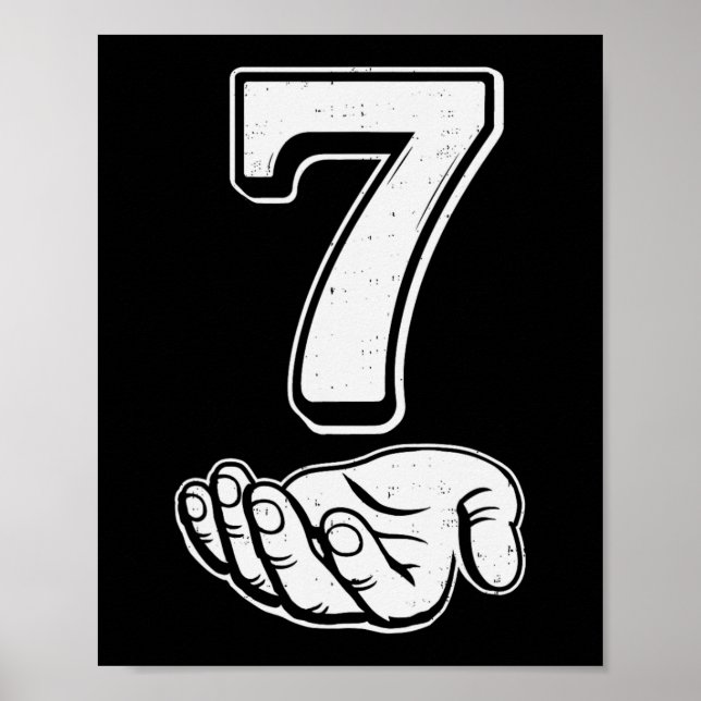 Póster Six Seven 6 7 Meme Gen Alpha Slang 6 7 Hands Coupl (Frente)