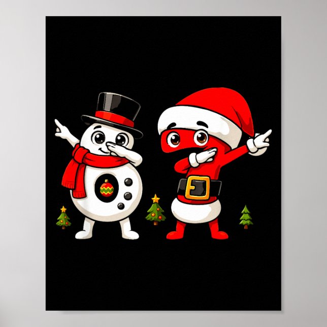 Póster Six Seven Dabbing Cool Meme 67 Funny Dab Number  (Frente)