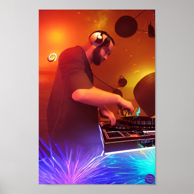 PÓSTER SIZZLIN' DJ (Frente)